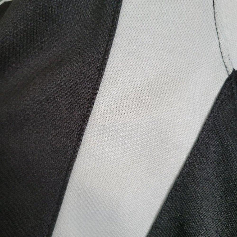 Alleson TC United Soccer Jersey Adult One-Size Black/White - Picture 4 of 5